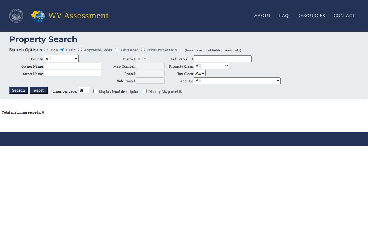 Marion County property value search with appraisal, sales, acreage, flood, and building filters